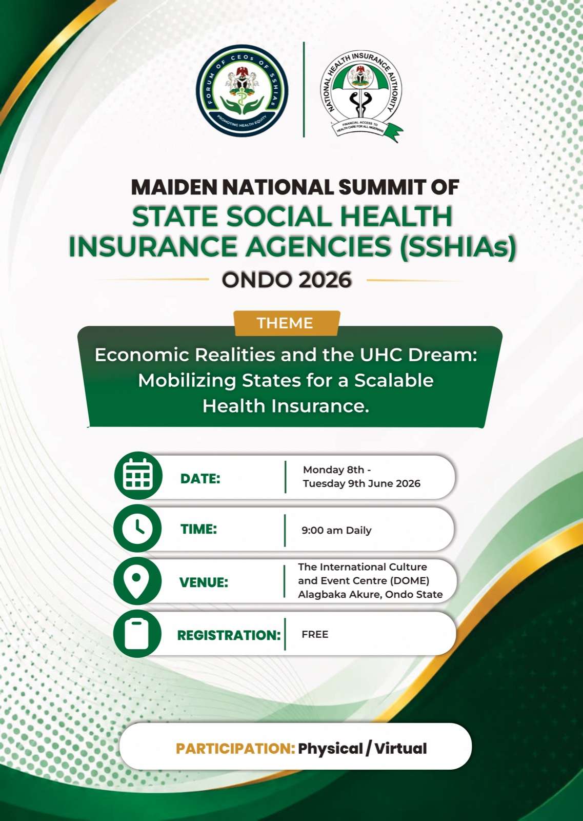 Maiden edition of SSHIAs National Summit, Ondo