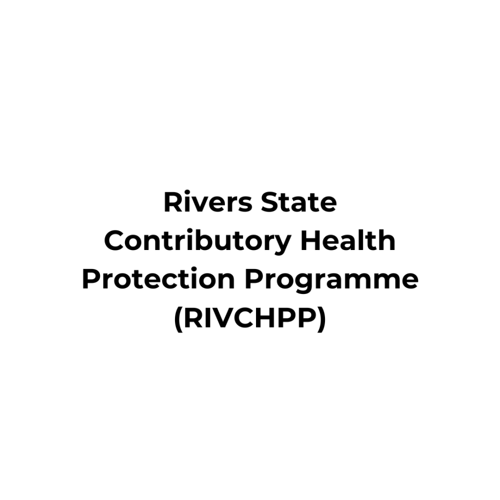 Rivers State Contributory Health Protection Programme (RIVCHPP) Logo